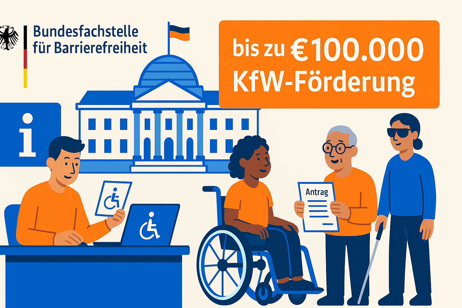 Bundesfachstelle Barrierefreiheit: Ressourcen & Förderungen - Kompletter Leitfaden